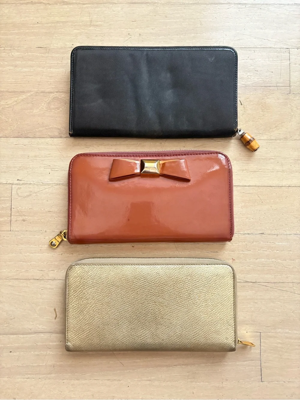 RESELLER LUX WALLET 3 PACK - Zip Around / Continental Wallets NO OFFERS